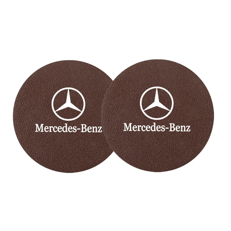 LuxRide™ Leather Coaster – Elegância e Proteção para Seu Mercedes-Benz