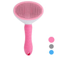 Pente Auto-Limpante para Pelos de Pets – Grooming Fácil e Sem Bagunça
