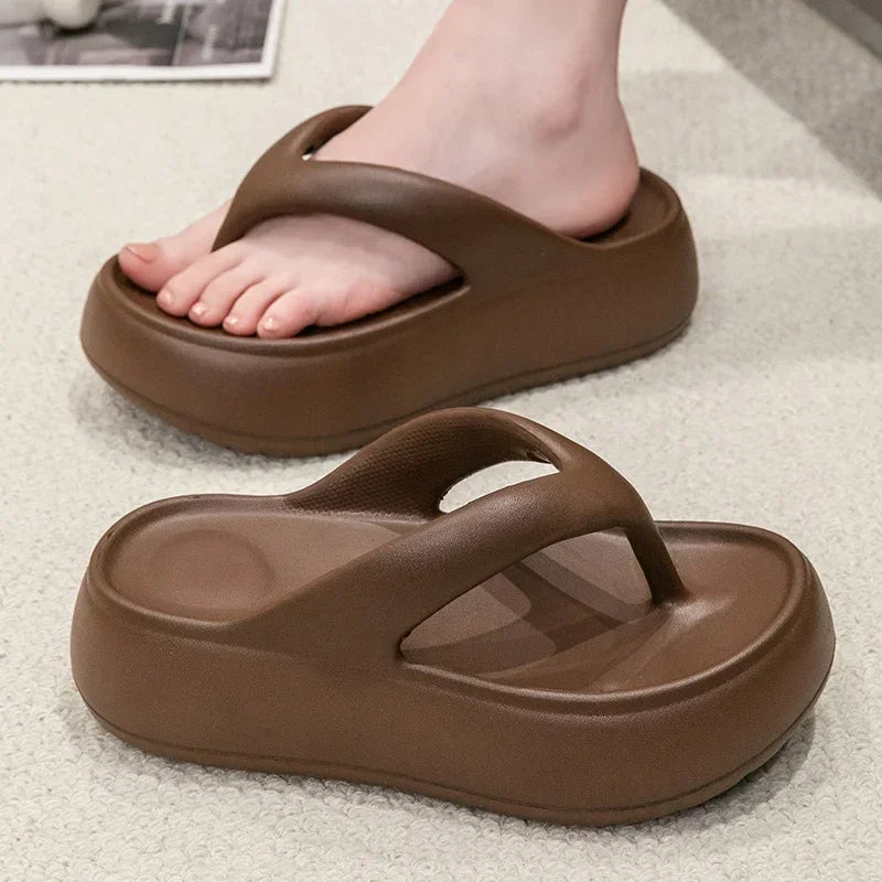 Chinelo Plataforma EVA Feminino – Conforto e Estilo para o Verão