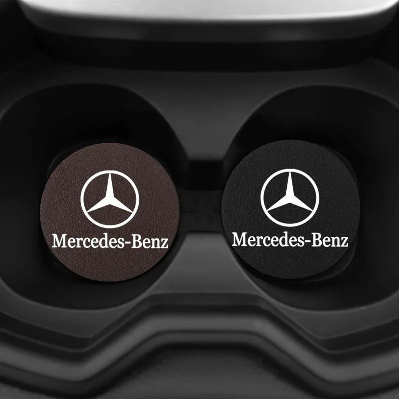 LuxRide™ Leather Coaster – Elegância e Proteção para Seu Mercedes-Benz