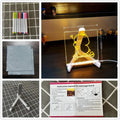 Lousa LED Acrílica Iluminada – Criatividade Brilhante para Crianças