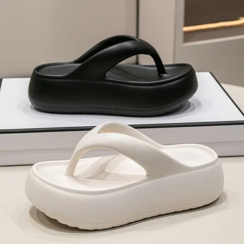 Chinelo Plataforma EVA Feminino – Conforto e Estilo para o Verão