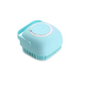 Escova de Banho de Silicone para Pets – Limpeza e Massagem