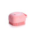 Escova de Banho de Silicone para Pets – Limpeza e Massagem